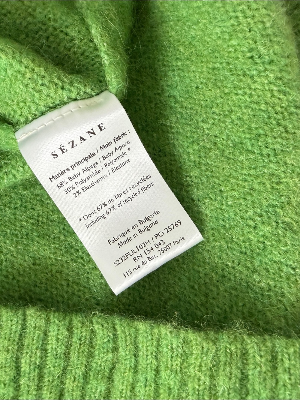 Sezane Amiel Sweater - Picture 9 of 10